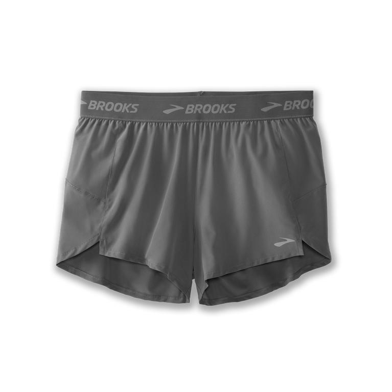 Brooks Chaser 3 - Womens Running Shorts - Steel/Grey (28936CPMK)